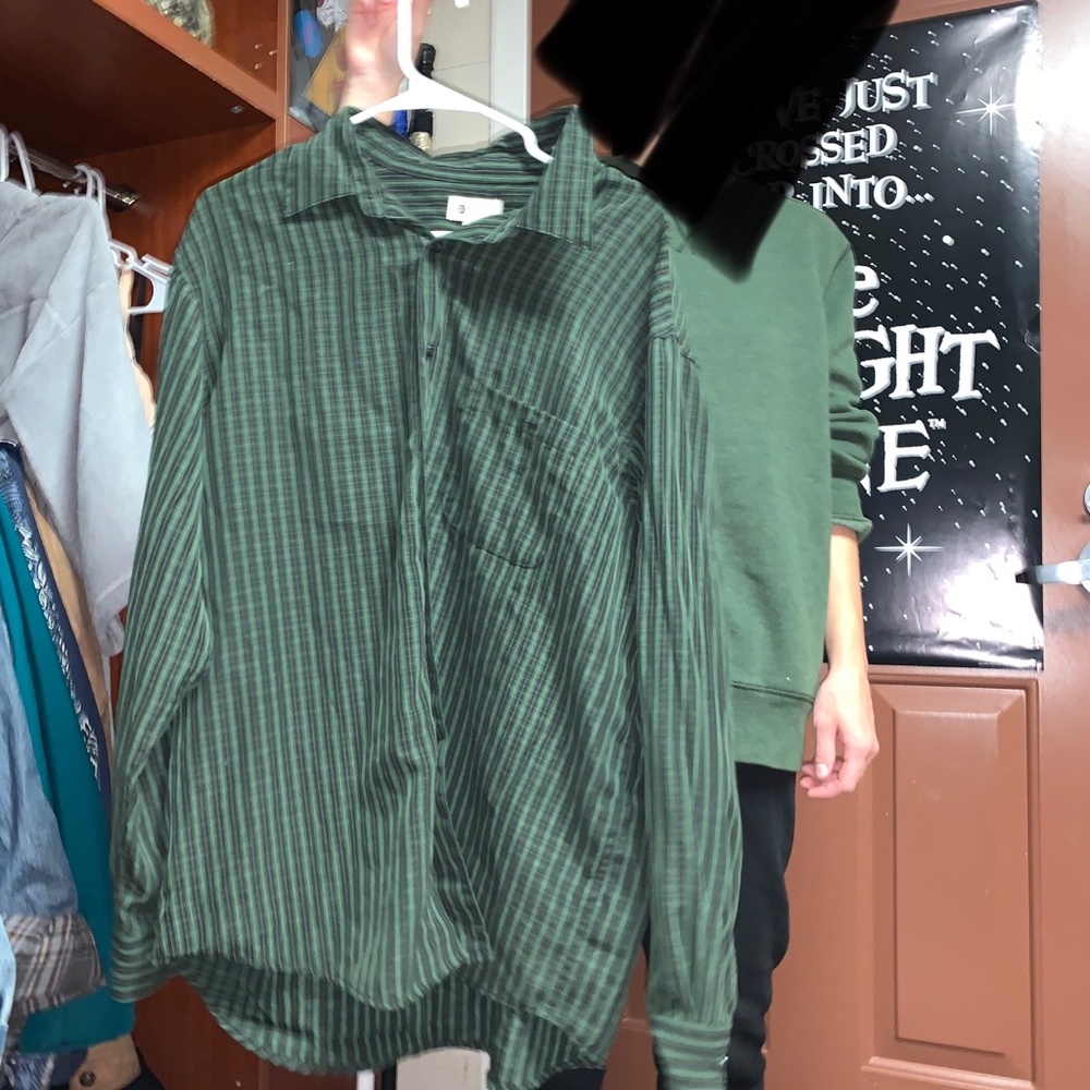green flannel
